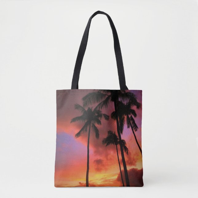 Bolsa Tote Praias Tropicais | Ilhas Maui Hawaii (Frente)