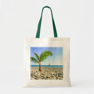 Bolsa Tote Praias Tropicais   Maré, Palm Tree, Aruba