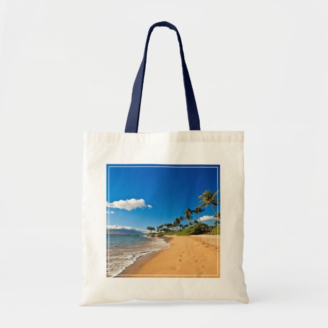 Bolsa Tote Praias Tropicais | Wailea, Maui, Havaí (Frente)