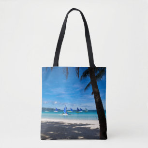 Bolsa Tote Praias Tropicais White Beach Boracay Filipinas