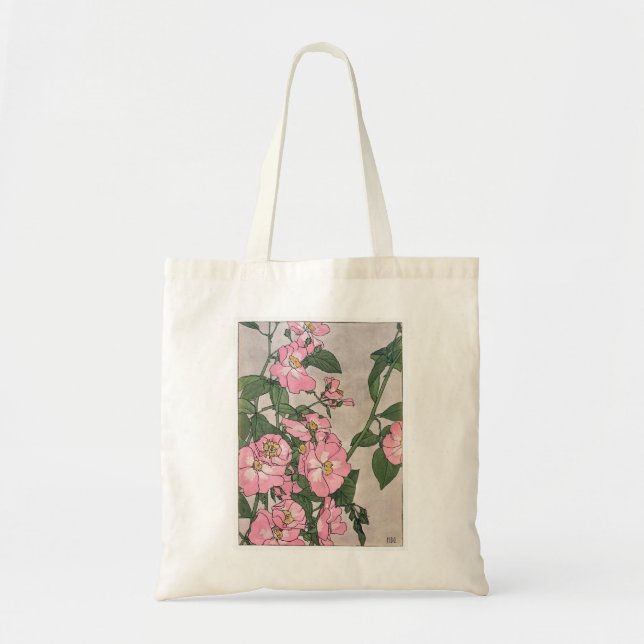 Bolsa Tote Prairie Rosas (Frente)
