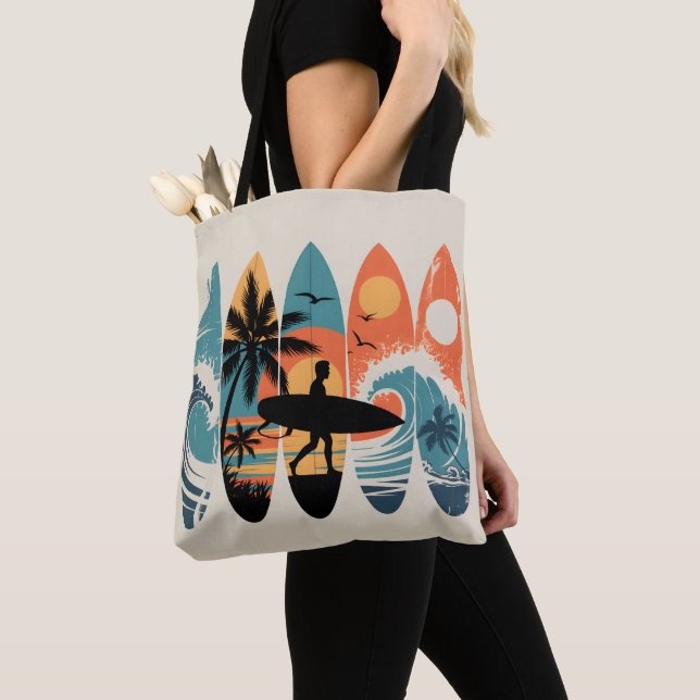 Bolsa Tote Pranchas de surf (Close Up)