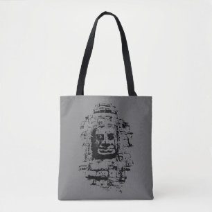 Bolsa Tote Prasat Bayon Face (Cores Personalizadas)