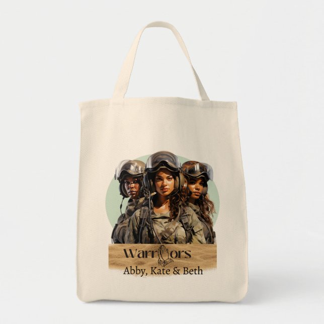 Bolsa Tote Prayer Warrior tote bag (Frente)