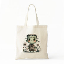 Precioso Baby Frankenstein com flores selvagens | 