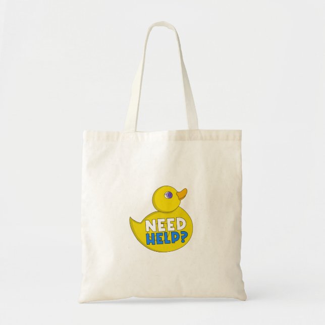 Bolsa Tote Precisa de ajuda? (Frente)
