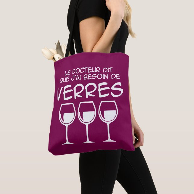 Bolsa Tote Preciso de copos (Close Up)