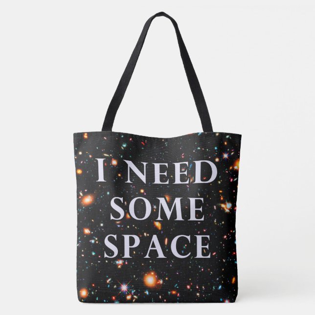 Bolsa Tote Preciso de um Espaço (Verso)