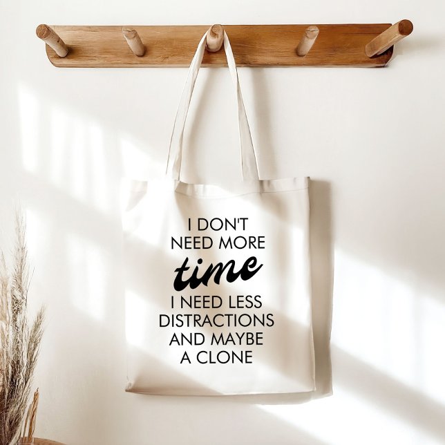 Bolsa Tote Preciso De Um Presente Engraçado Para Pessoas Ocup (Criador carregado)