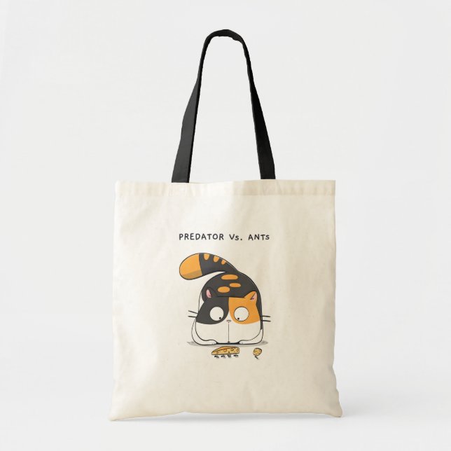 Bolsa Tote Predador vs. Formigas (Frente)