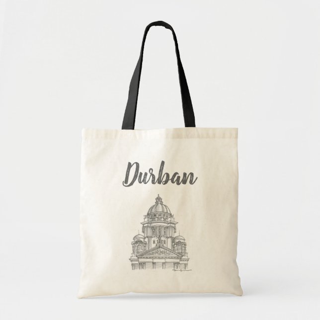 Bolsa Tote Prefeitura de Durban, Durban, África do Sul (Frente)