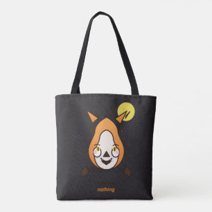 Bolsa Tote Presas Por Nada Raposa Vampira Fofa Pun Halloween