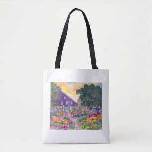 Bolsa Tote Prescott Park Portsmouth NH Sunset Totebag