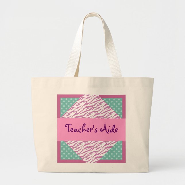 Bolsa Tote Presente ajustado do teste padrão do diamante do (Frente)