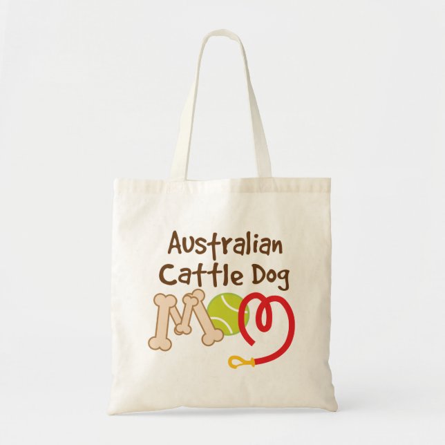 Bolsa Tote Presente australiano da mamã da raça do cão do (Frente)