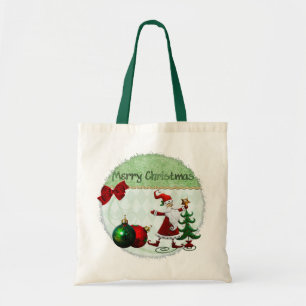 Bolsa Tote PRESENTE clássico do Natal da rareza