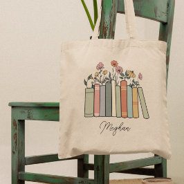 Bolsa Tote Presente da Biblioteca Personalizada da Bag para L