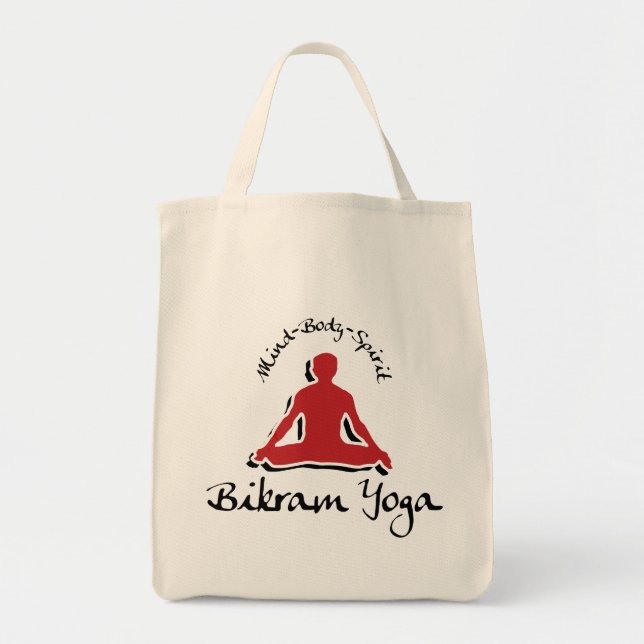 Bolsa Tote Presente da ioga de Bikram (Frente)