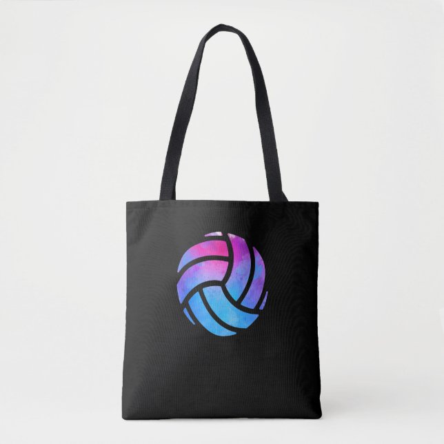 Bolsa Tote Presente da malhação do esporte do voleibol (Frente)