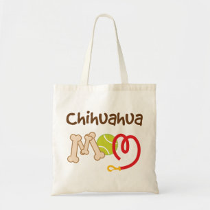 Bolsa Tote Presente da mamã da raça do cão da chihuahua