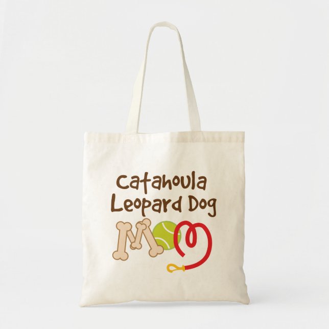 Bolsa Tote Presente da mamã da raça do cão do leopardo de (Frente)