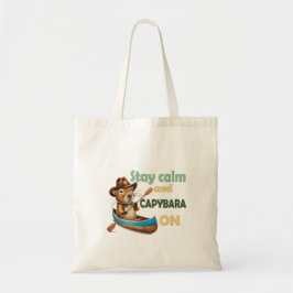 Bolsa Tote presente de amantes de capybara engraçada, capybar