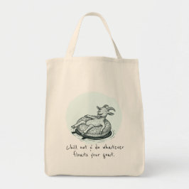 Bolsa Tote Presente de aniversário engraçado para Capricórnio