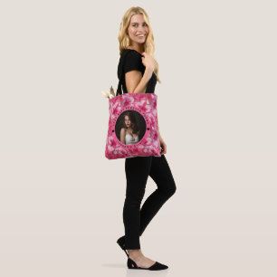 Bolsa Tote Presente de Aniversário Jardim Amaryllis Feliz