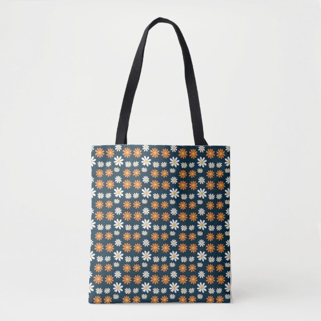 Bolsa Tote Presente de aniversário | Margarida Branca e Laran (Frente)