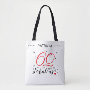 Bolsa Tote Presente de Aniversário Personalizado com Nome 60
