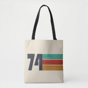 Bolsa Tote Presente de Aniversário Vintage 1974