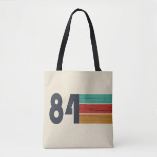 Bolsa Tote Presente de aniversário vintage nascido em 1984