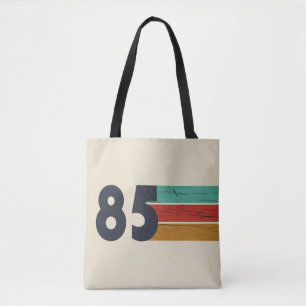 Bolsa Tote Presente de aniversário vintage nascido em 1985