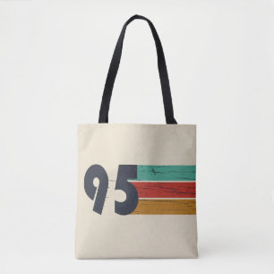 Bolsa Tote Presente de aniversário vintage nascido em 1995