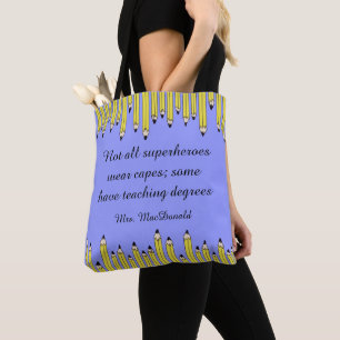 Bolsa Tote Presente de apreciação para professor