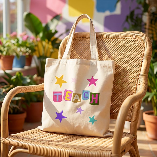 Bolsa Tote Presente de Apreciação para Professores Presente M (Criador carregado)