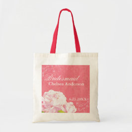 Bolsa Tote Presente de Bridesmaid Personalizada de Casamento 