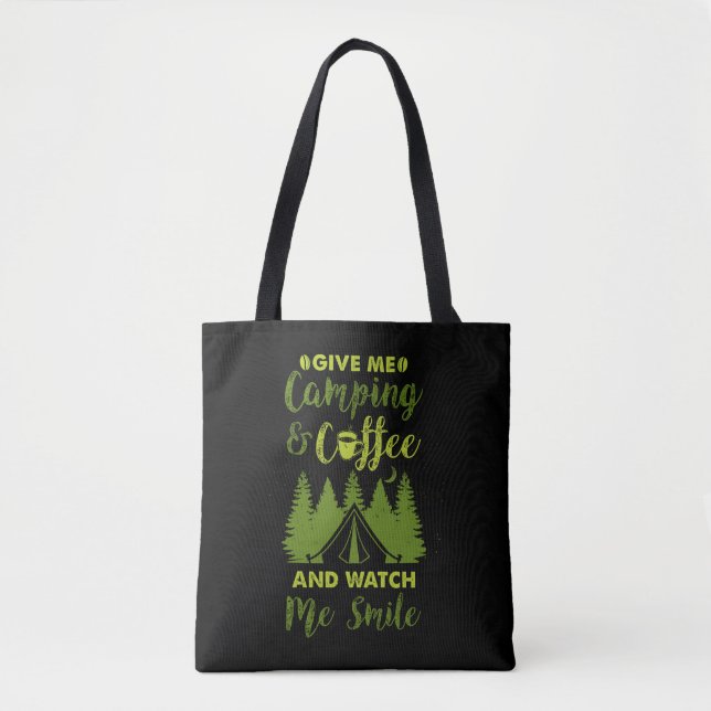 Bolsa Tote Presente de café para campista (Frente)