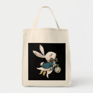 Bolsa Tote Presente de coelho Alice No País Das Maravilhas