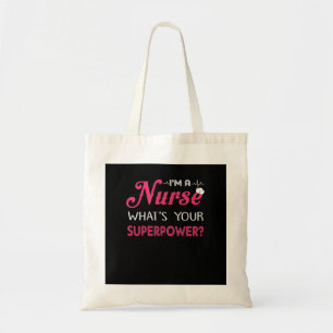 Bolsa Tote Presente de EnfermeiroSou enfermeira, qual é o se