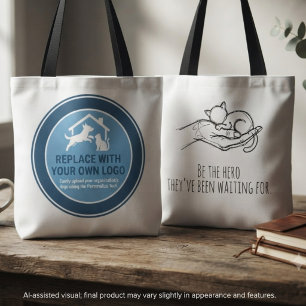 Bolsa Tote Presente de Esboço Minimalista Herói de Resgate de