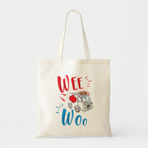 Bolsa Tote presente de formatura, ambulância, paciente