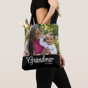 Bolsa Tote Presente de Foto com Roteiro Estabelecido pela Vov