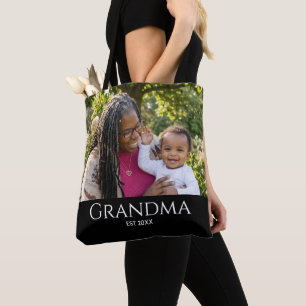 Bolsa Tote Presente de Foto de Boné Clássico Estabelecido pel