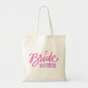 Bolsa Tote Presente de grupo de despedida de solteira Pink I 