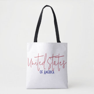 Bolsa Tote Presente de Lembrança de Viagem dos Estados Unidos