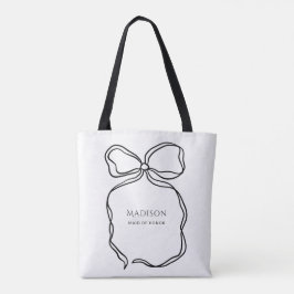 Bolsa Tote Presente de Madrinha de casamento Personalizada da