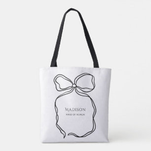 Bolsa Tote Presente de Madrinha de casamento Personalizada da
