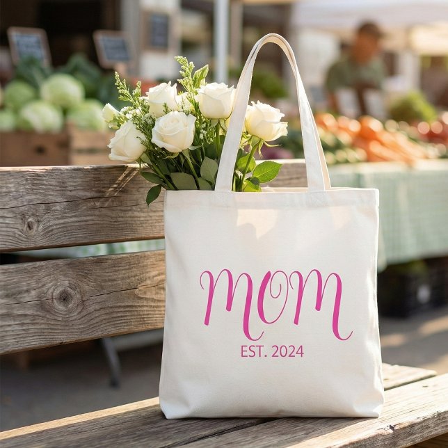 Bolsa Tote Presente de Mãe Estabelecida (Criador carregado)