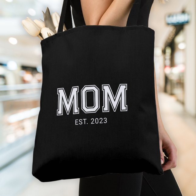 Bolsa Tote Presente de Mãe Estabelecida Nova Mãe (Criador carregado)